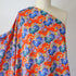 Artlux ~ 'Hawaii | Orange' Luxury Cotton Lawn ~ Made in Italy